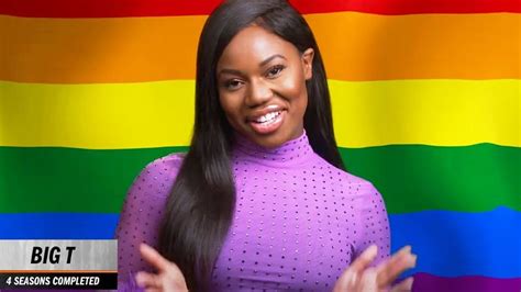 big t girlfriend|Big T Talks Coming Out on 'The Challenge' & Discovering Her Sexuality.